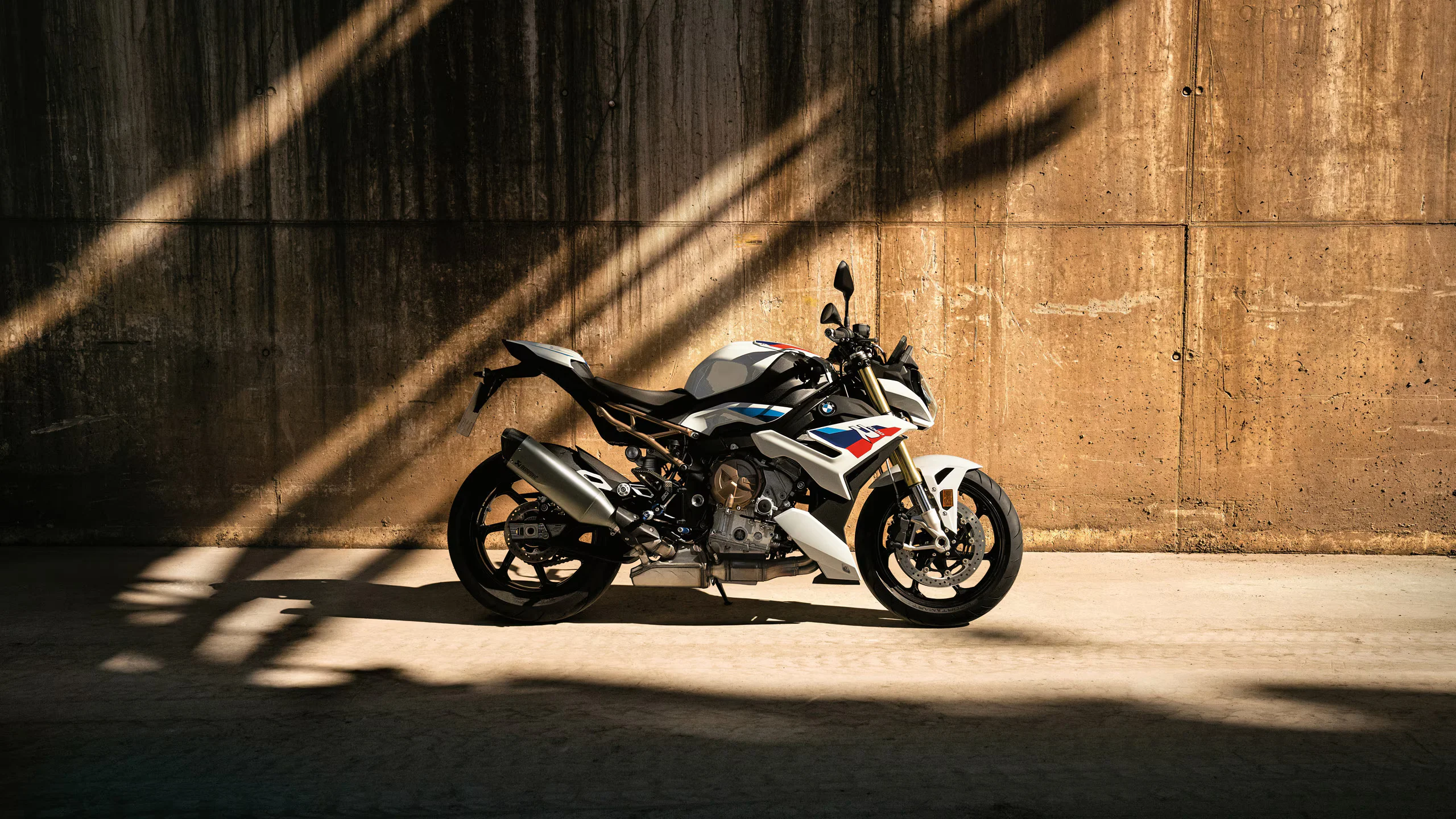 A BMW S 1000 R in Northern California.