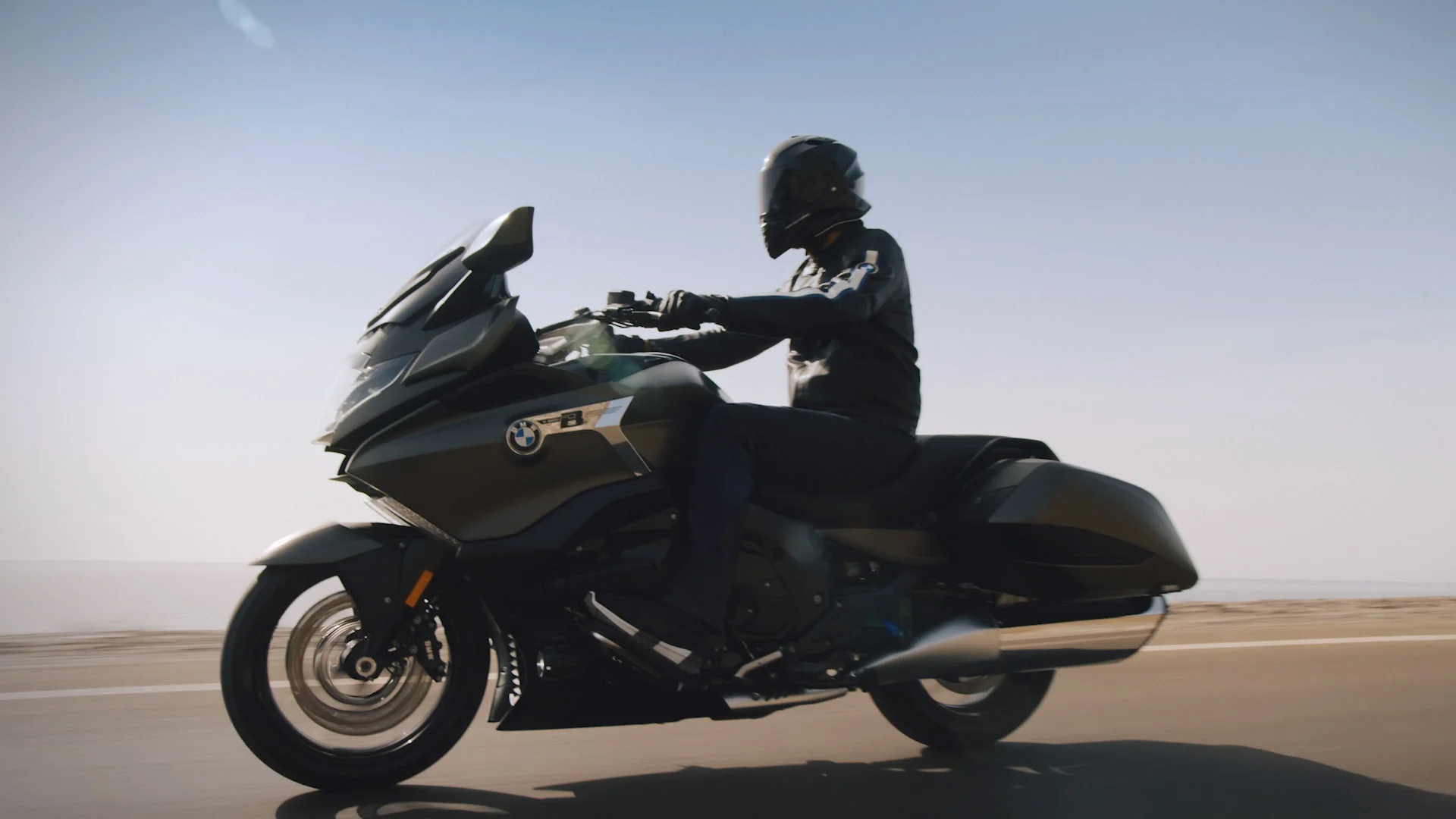 A BMW K 1600 B in Northern California. 