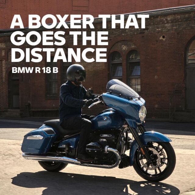 Classic looks and boxer punch - that’s the BMW R 18 B. With its impressive 1,802 cc Big Boxer engine, three riding modes, and available active cruise control, it's a bagger like no other on the road. Come test ride today! 🏍️
#BMWMotorradUSA #MakeLifeARide #SoulFuel #NorCalBMWMotorrad